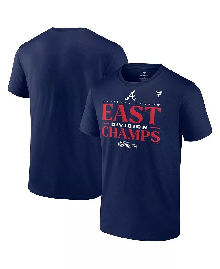 Футболка мужская темно-синяя Atlanta Braves 2023 NL East Division Champions Locker Room Fanatics
Футболка мужская темно-синяя Atlanta Braves 2023 NL East Division Champions Locker Room Fanatics