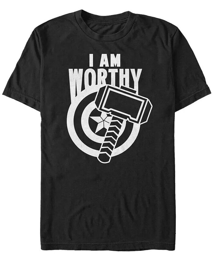 Мужская футболка Marvel Avengers Endgame I Am Worthy с коротким рукавом Fifth Sun, черный
Мужская футболка Marvel Avengers Endgame I Am Worthy с коротким рукавом Fifth Sun, черный
