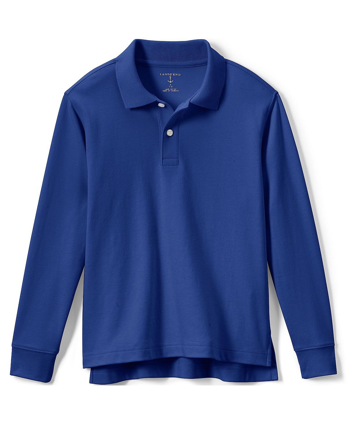 Школьная форма, детская рубашка-поло с длинными рукавами Lands' End
Школьная форма, детская рубашка-поло с длинными рукавами Lands' End