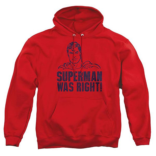 Толстовка с капюшоном Superman was right Licensed Character
Толстовка с капюшоном Superman was right Licensed Character