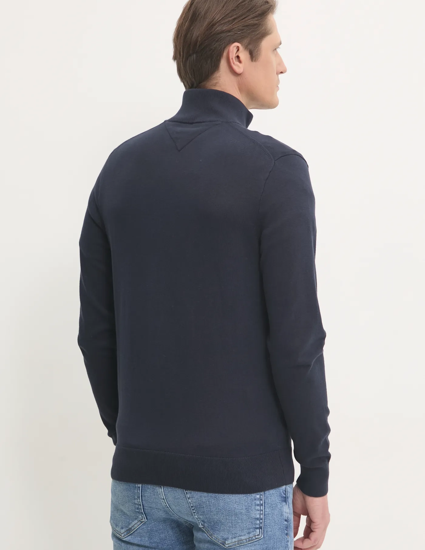 Хлопковый свитер Tommy Hilfiger, темно-синий
Хлопковый свитер Tommy Hilfiger, темно-синий