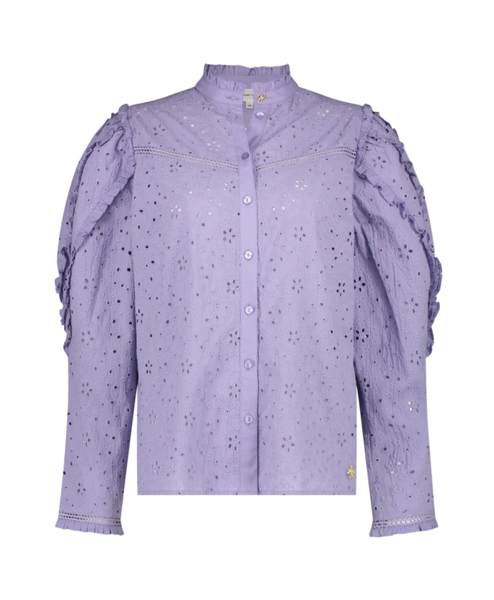 Блузка с вышивкой и рукавами с рюшами Fabienne Chapot, фиолетовый
Блузка с вышивкой и рукавами с рюшами Fabienne Chapot, фиолетовый