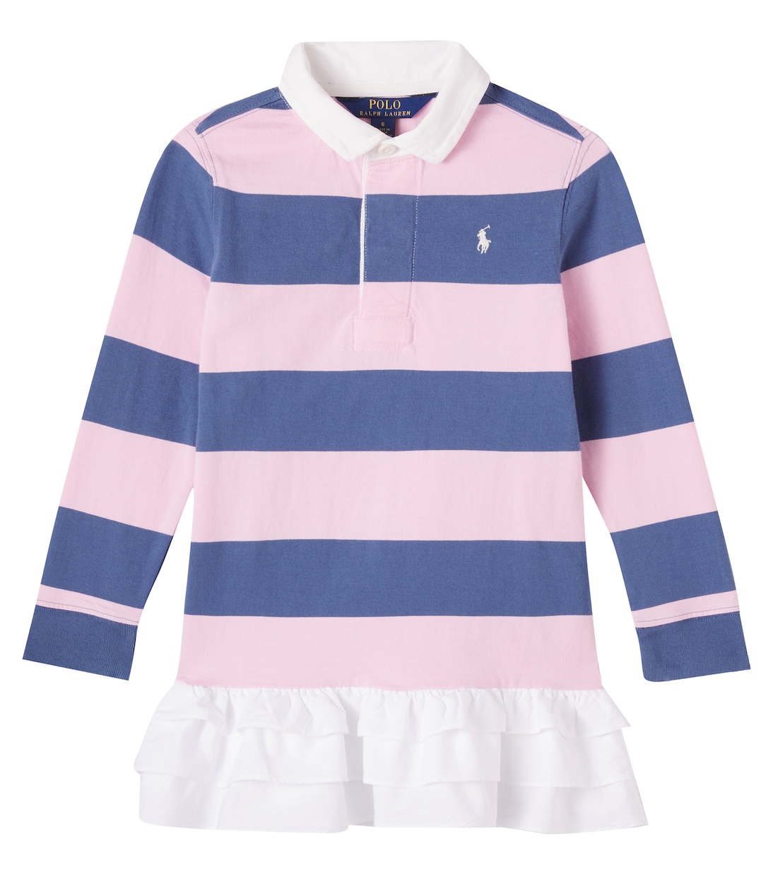 Полосатое хлопковое платье Polo Ralph Lauren Kids, Gardenpinkearthbluestrpedckwsh
Полосатое хлопковое платье Polo Ralph Lauren Kids, Gardenpinkearthbluestrpedckwsh