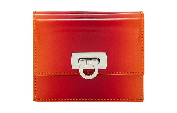 Ferragamo Кошелек GANCINI из коровьей кожи, маленький, женский, красно-оранжевый
Ferragamo Кошелек GANCINI из коровьей кожи, маленький, женский, красно-оранжевый