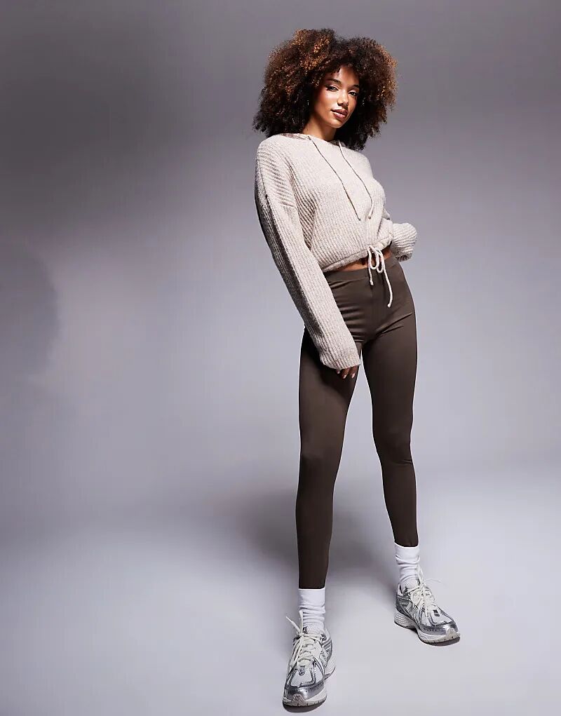 Леггинсы шоколадного цвета ASOS DESIGN
Леггинсы шоколадного цвета ASOS DESIGN