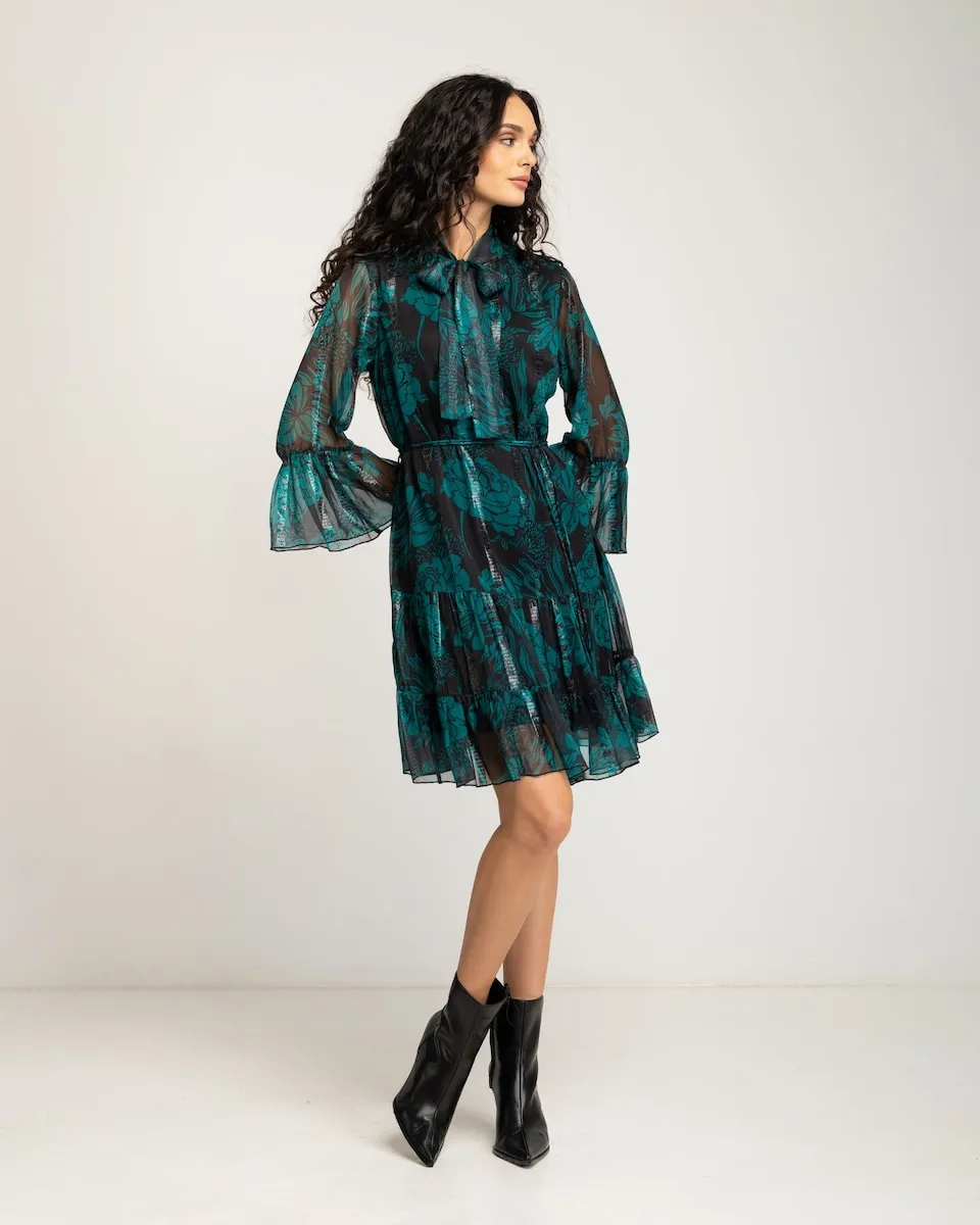 Короткое платье с французскими рукавами Niza, бирюзовый
Короткое платье с французскими рукавами Niza, бирюзовый