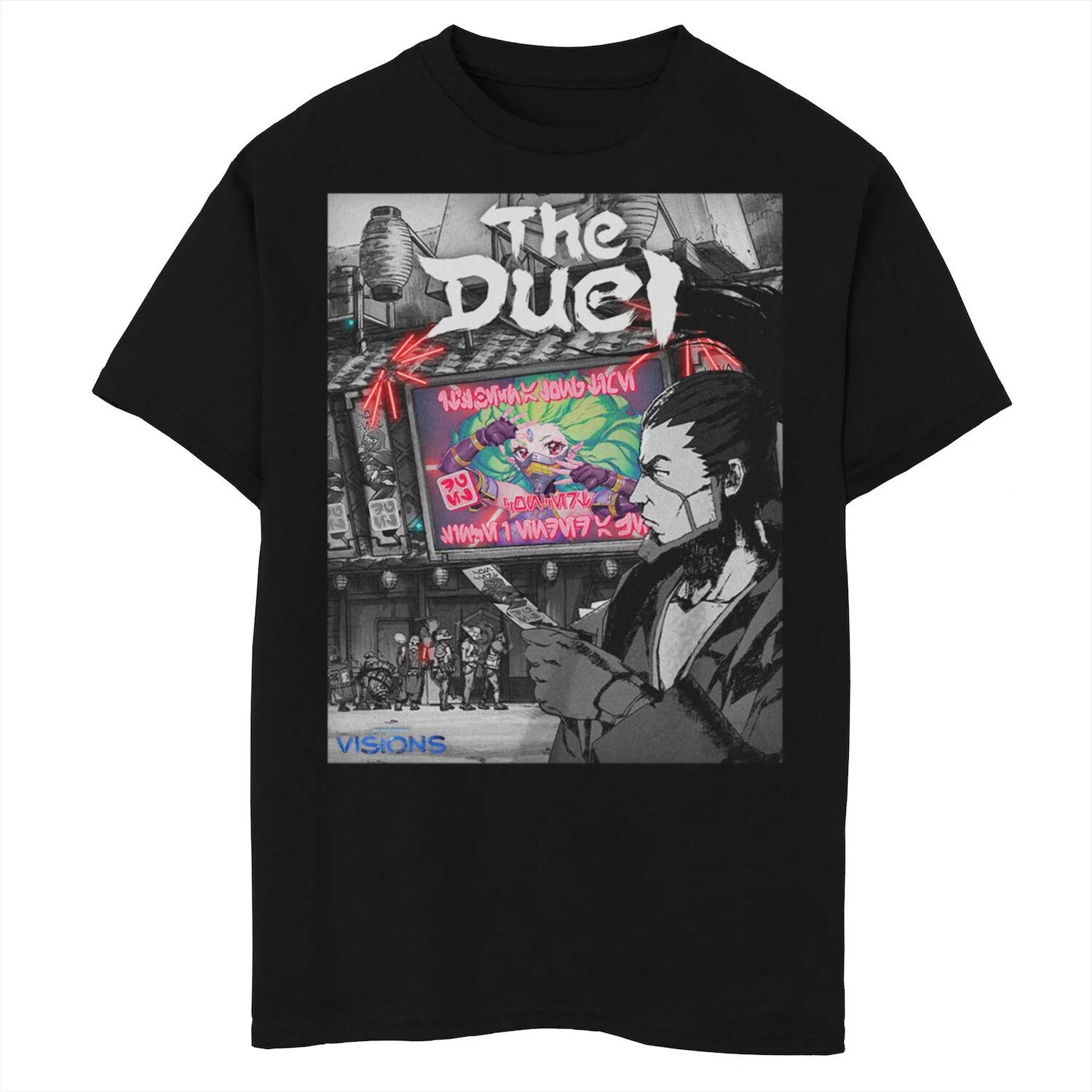 Футболка «Дуэль» для мальчиков 8–20 лет «Звездные войны: Видения» Licensed Character
Футболка «Дуэль» для мальчиков 8–20 лет «Звездные войны: Видения» Licensed Character