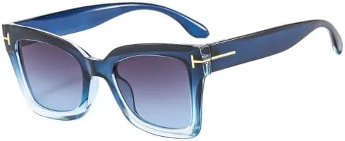 Модные квадратные солнцезащитные очки для женщин в винтажном стиле, синие солнцезащитные очки с защитой от УФ-излучения UV400, очки для активного отдыха MTZJH, Blue
Модные квадратные солнцезащитные очки для женщин в винтажном стиле, синие солнцезащитные очки с защитой от УФ-излучения UV400, очки для активного отдыха MTZJH, Blue