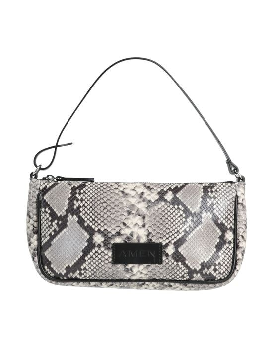 Сумка на плечо AMEN со змеиным принтом, серый
Сумка на плечо AMEN со змеиным принтом, серый