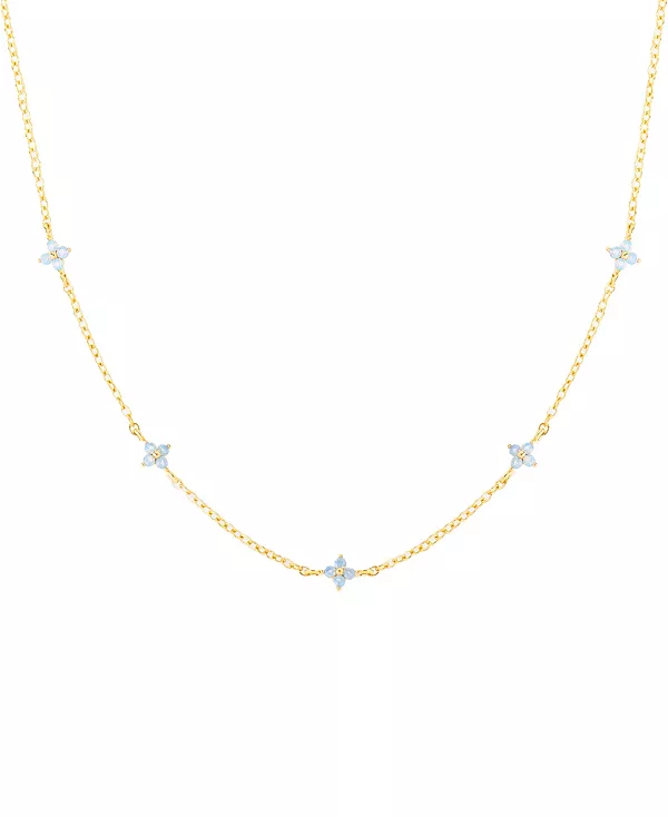 Ожерелье «Любовь в синих цветах» Girls Crew, gold-plated
Ожерелье «Любовь в синих цветах» Girls Crew, gold-plated