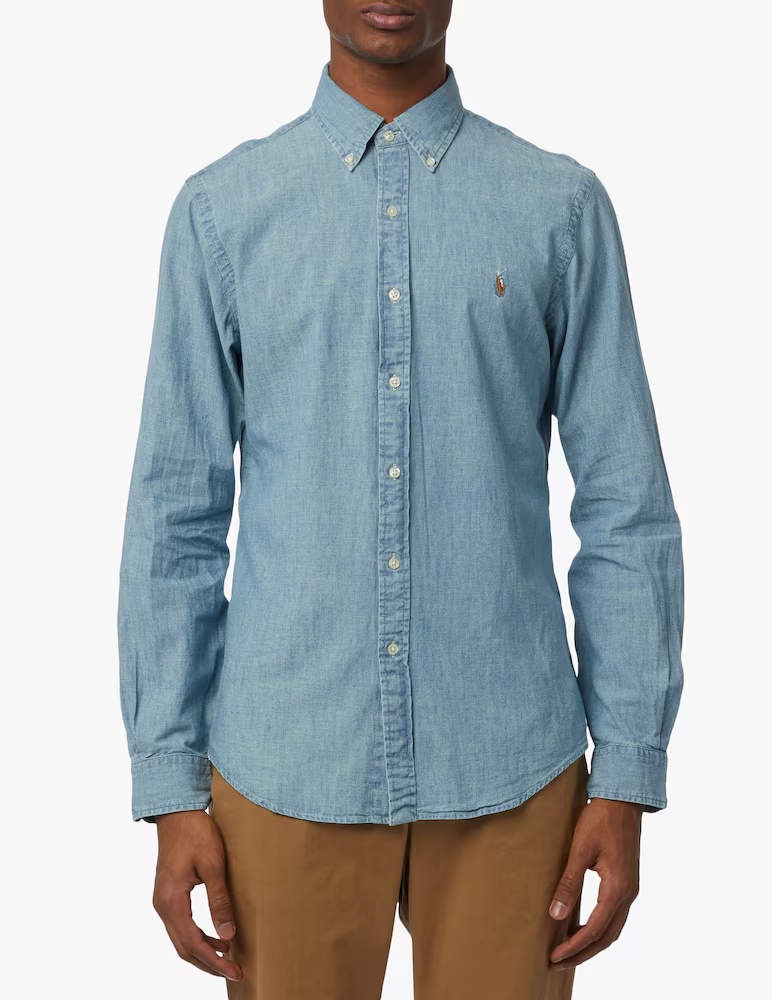 Спортивная рубашка из шамбре приталенного кроя Polo Ralph Lauren, цвет Chambray
Спортивная рубашка из шамбре приталенного кроя Polo Ralph Lauren, цвет Chambray