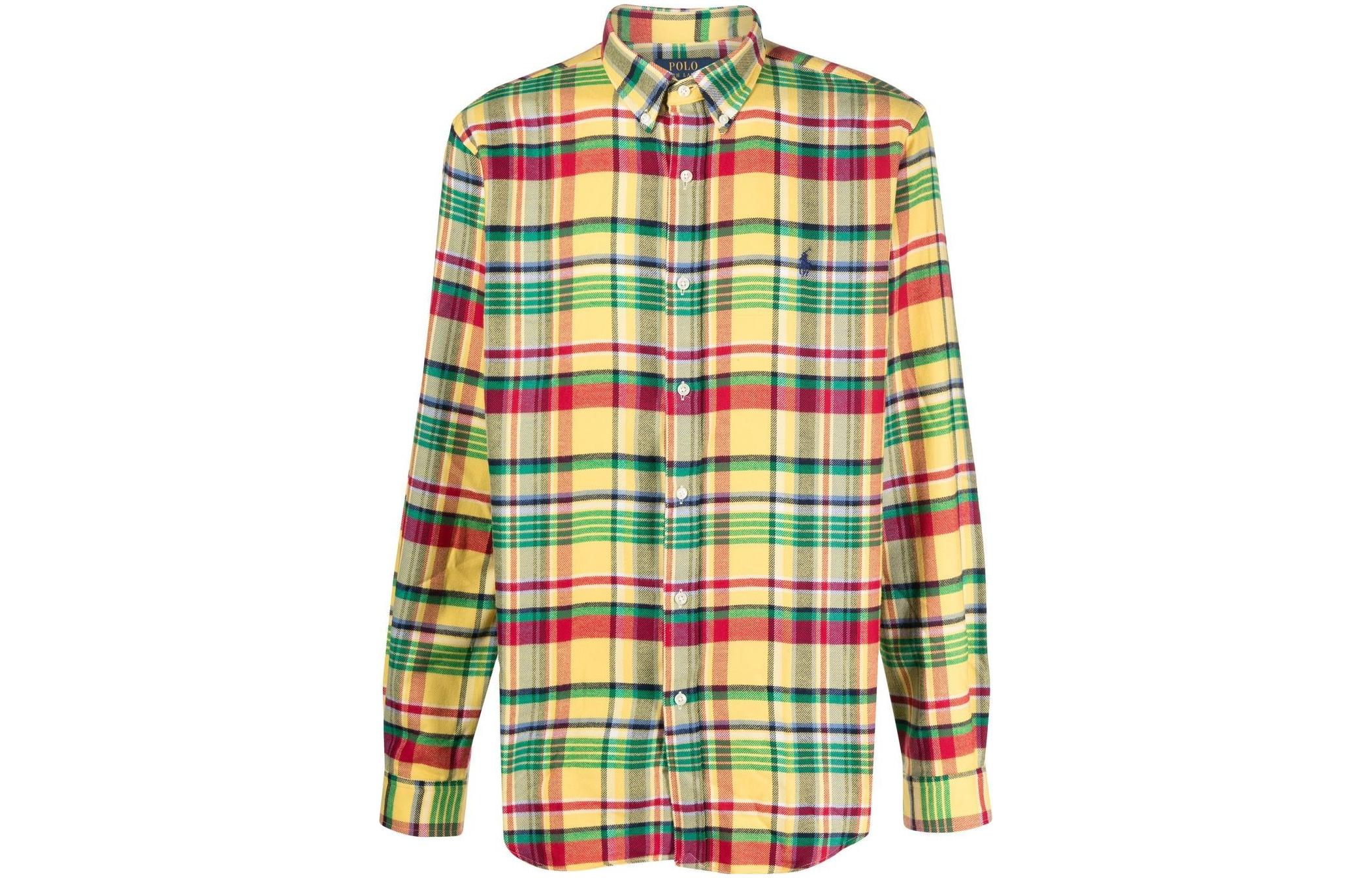 Рубашка с клетчатым принтом с длинными рукавами Polo Ralph Lauren, мультиколор
Рубашка с клетчатым принтом с длинными рукавами Polo Ralph Lauren, мультиколор