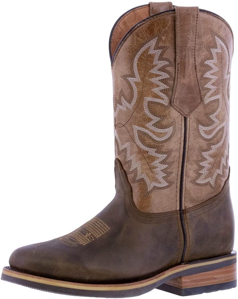 Мужские коричневые ковбойские сапоги из западной кожи Honey Brown с острым носком для родео Texas Legacy
Мужские коричневые ковбойские сапоги из западной кожи Honey Brown с острым носком для родео Texas Legacy