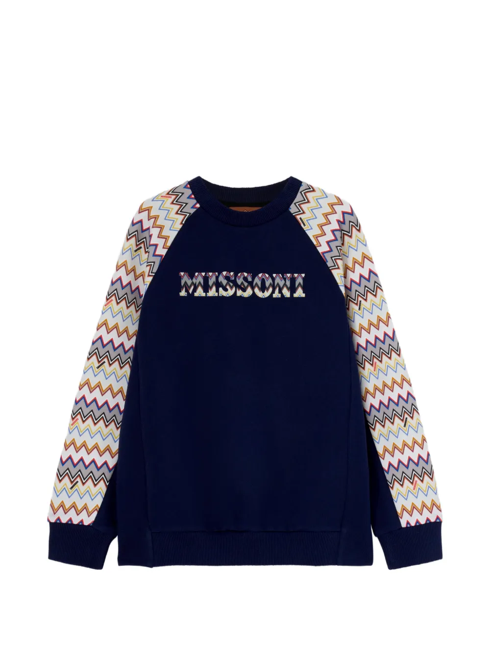 Свитшот с зигзагообразным узором Missoni Kids, синий
Свитшот с зигзагообразным узором Missoni Kids, синий