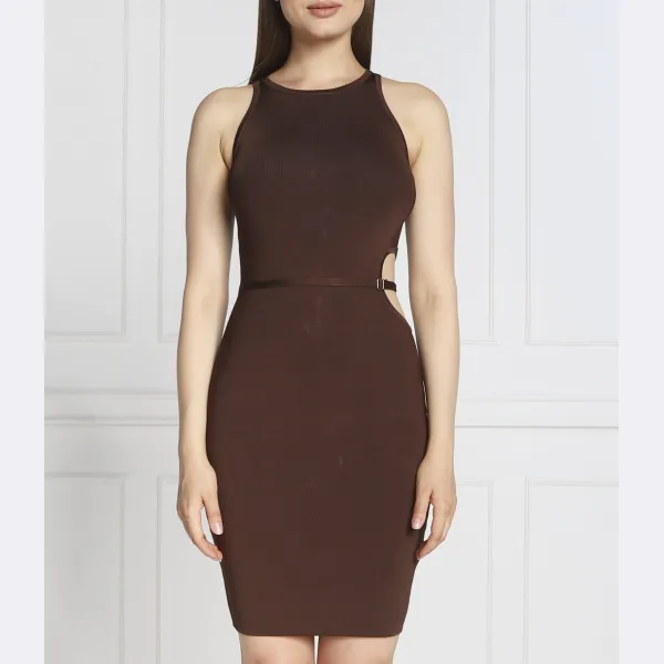Платье Guess, коричневый 
Платье Guess, коричневый