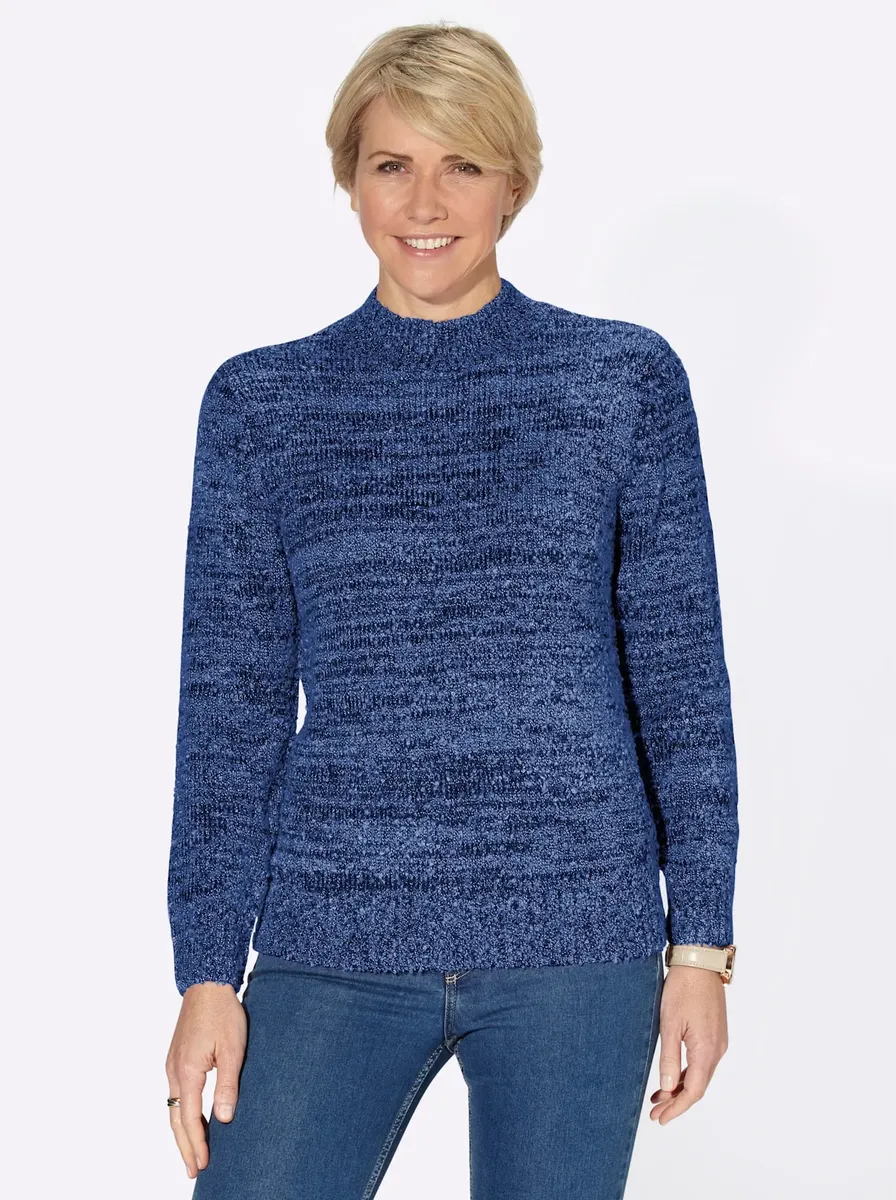 Свитер с воротником стойкой Classic Basics "Пуловер", синий
Свитер с воротником стойкой Classic Basics "Пуловер", синий