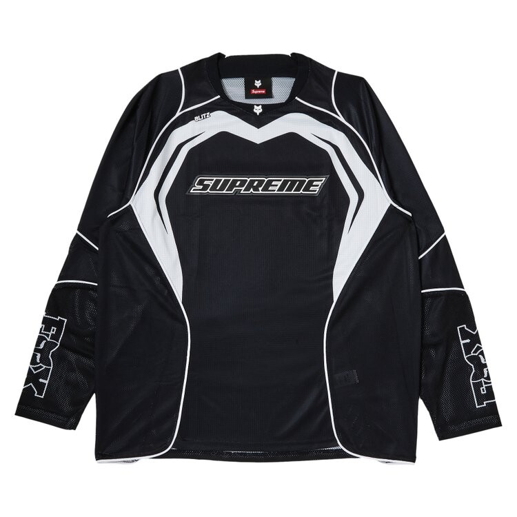 Джерси Supreme x Fox Racing 'Black', черный
Джерси Supreme x Fox Racing 'Black', черный