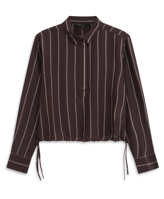 Короткая полосатая блузка Bugatti, коричневый
Короткая полосатая блузка Bugatti, коричневый
