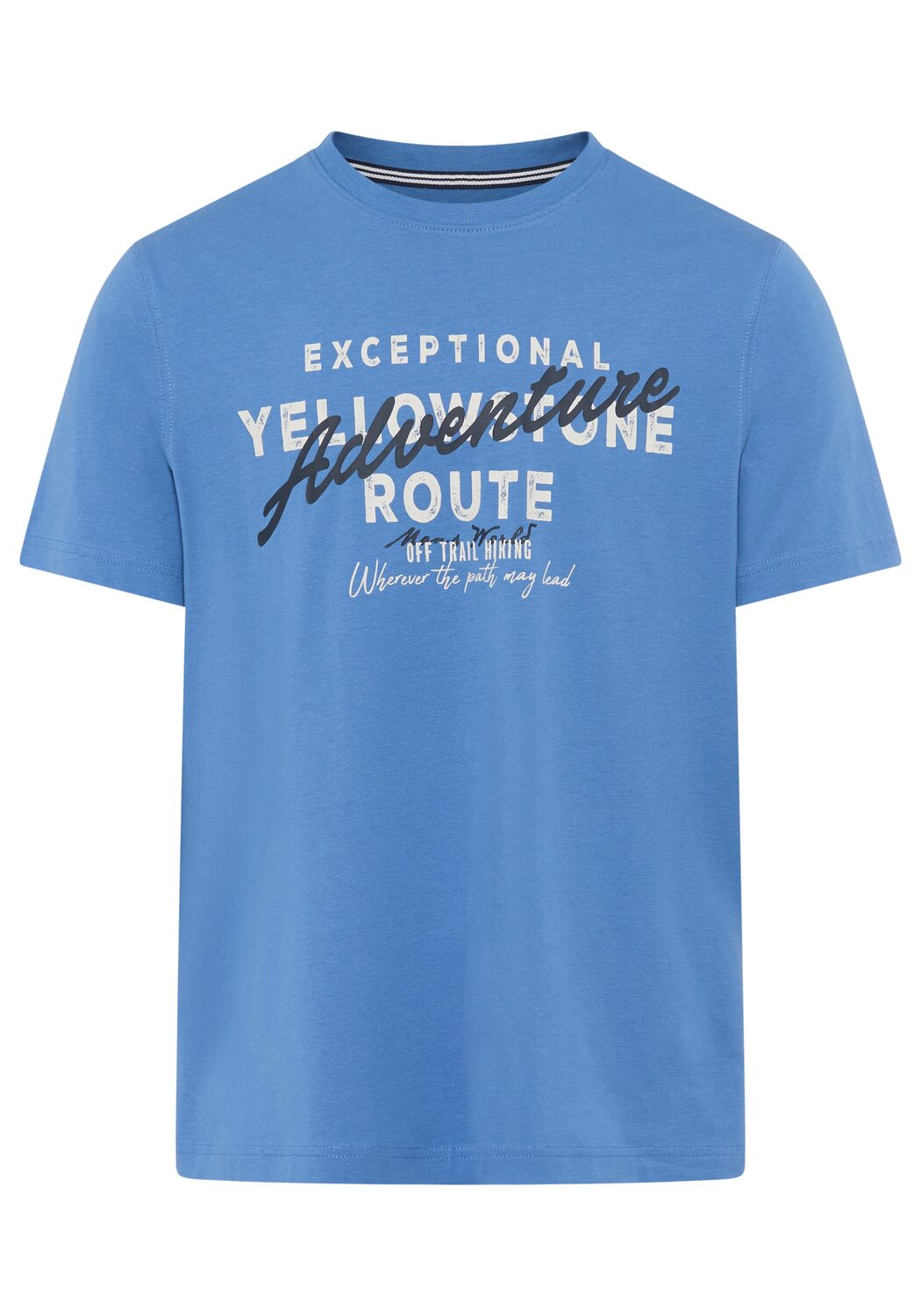 Футболка 'Man's World' в синем цвете
Футболка 'Man's World' в синем цвете