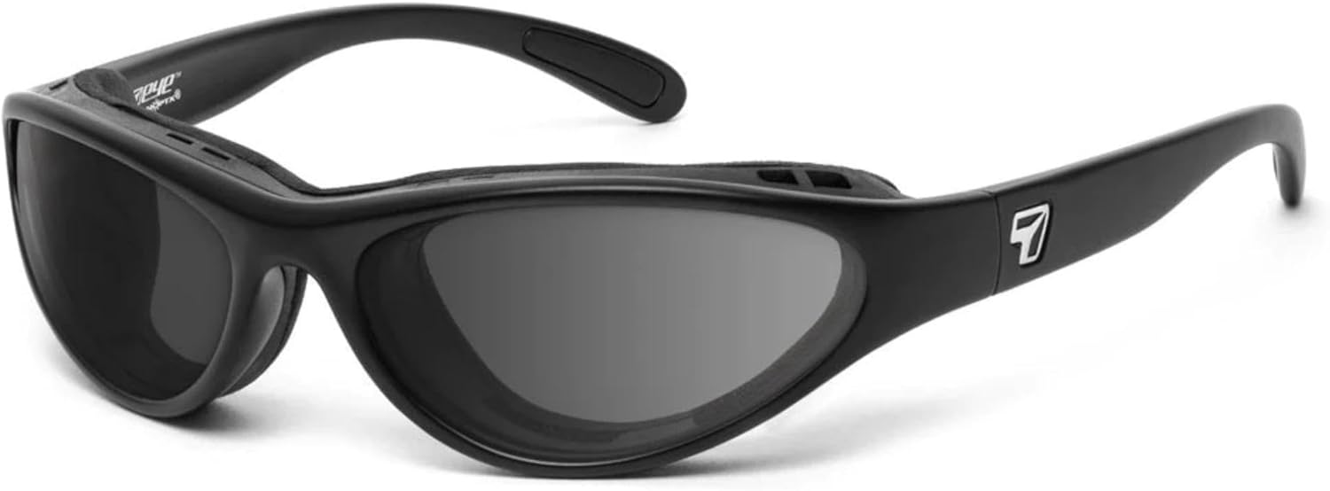 Солнцезащитные очки 7 EYE VIENTO с ветрозащитой, фиксированной подушечкой и мягкой вставкой для использования на открытом воздухе, 100% защита от UVA + UVB лучей, Matte Black Frame/Sharpview Gray Lenses
Солнцезащитные очки 7 EYE VIENTO с ветрозащитой, фиксированной подушечкой и мягкой вставкой для использования на открытом воздухе, 100% защита от UVA + UVB лучей, Matte Black Frame/Sharpview Gray Lenses