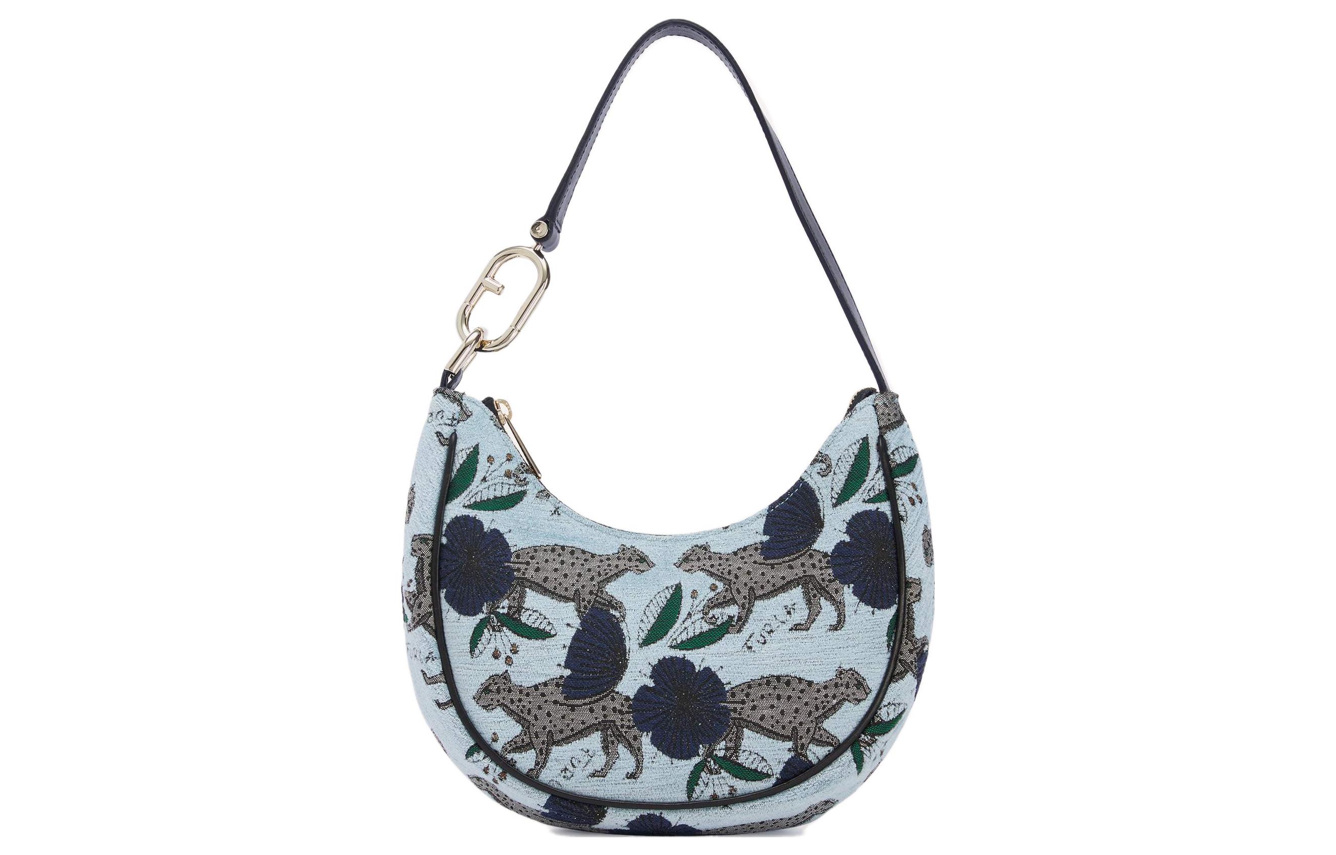 Furla Весенняя тканевая сумка через плечо маленькая женская серая
Furla Весенняя тканевая сумка через плечо маленькая женская серая