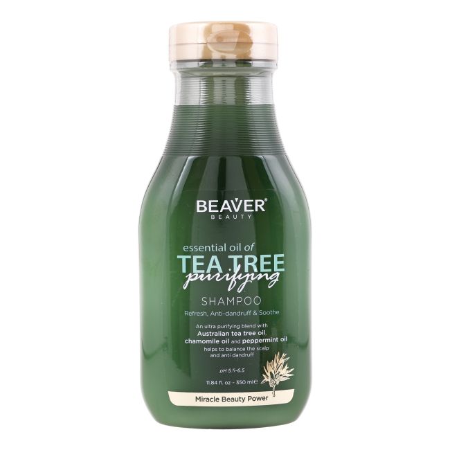 Очищающий шампунь для волос Beauty Tea Tree Beaver, 350 мл
Очищающий шампунь для волос Beauty Tea Tree Beaver, 350 мл