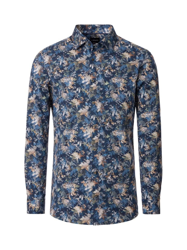 Деловая рубашка темно-синего цвета Venti
Деловая рубашка темно-синего цвета Venti