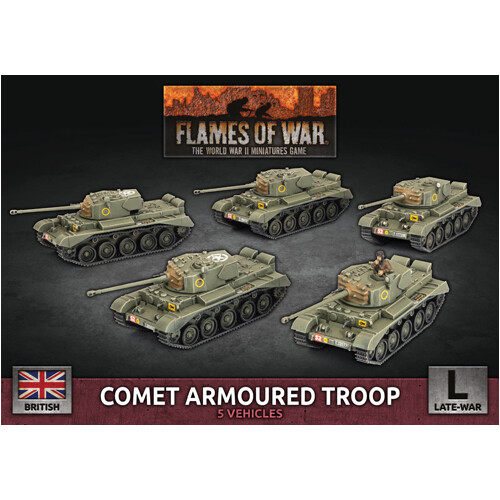 Фигурки Flames Of War: British Comet Armoured Troop
Фигурки Flames Of War: British Comet Armoured Troop