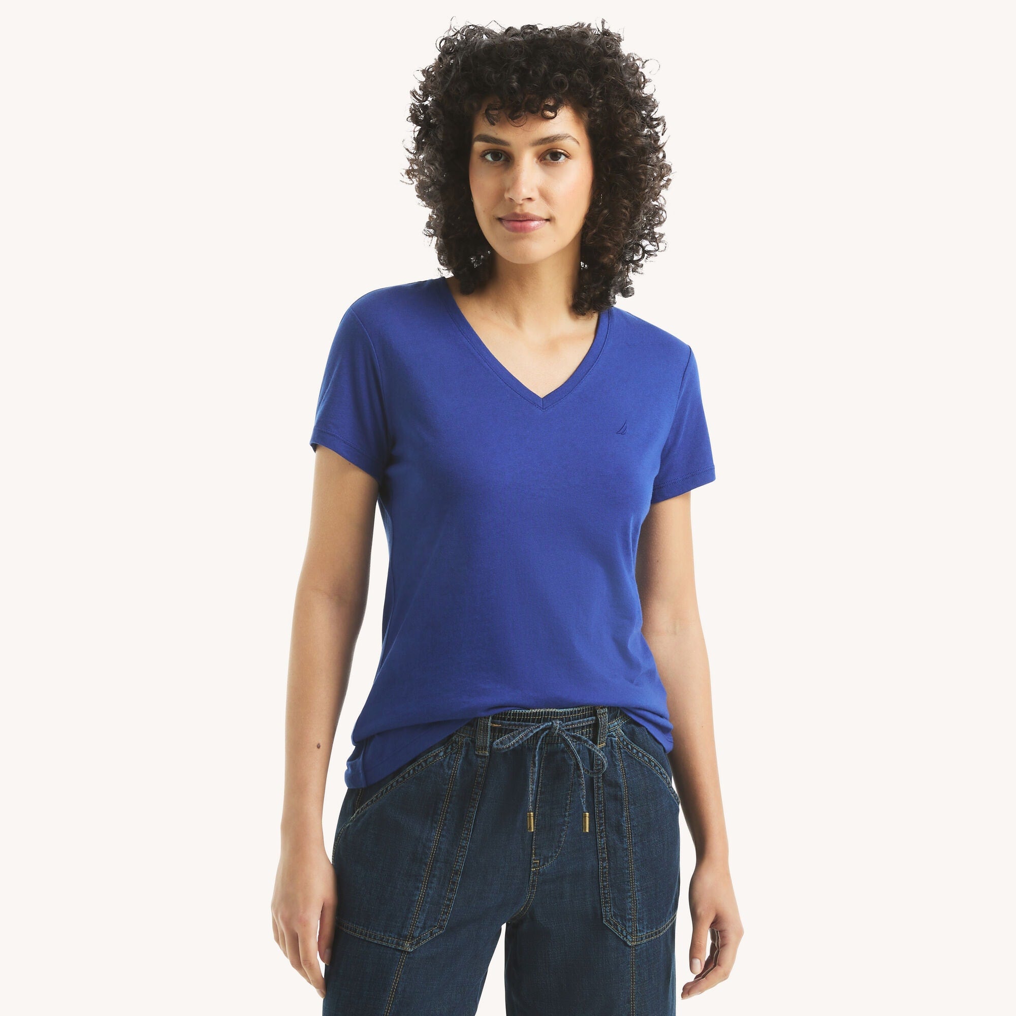 Женская футболка с V-образным вырезом Nautica, синий
Женская футболка с V-образным вырезом Nautica, синий