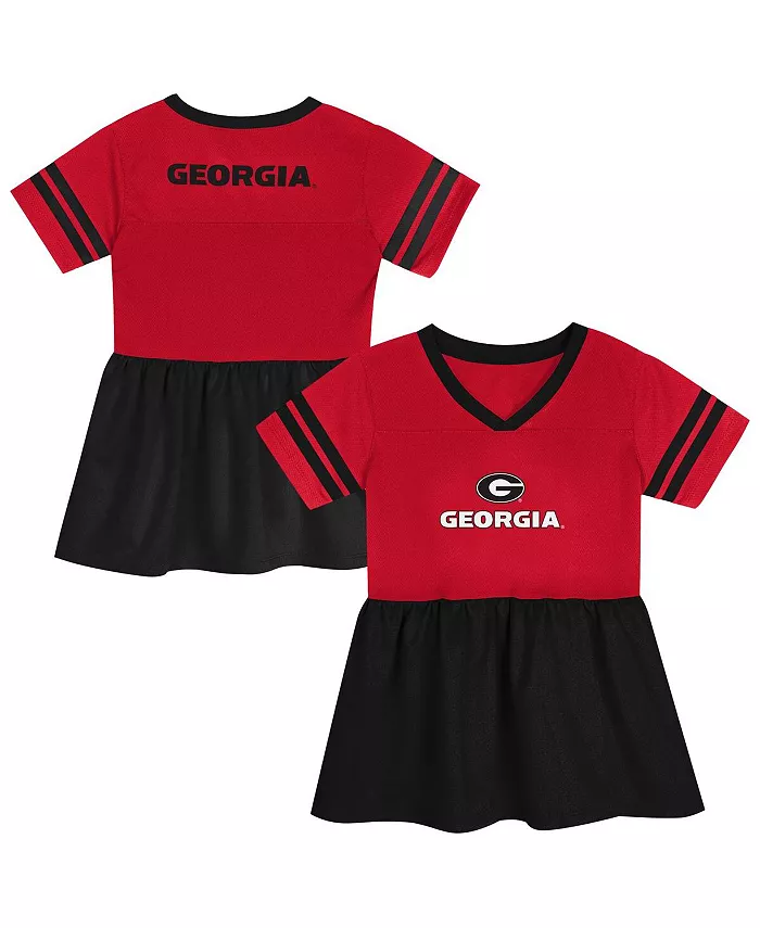 Платье из джерси для малышей в красно-черном цвете с логотипом стадиона Georgia Bulldogs Outerstuff
Платье из джерси для малышей в красно-черном цвете с логотипом стадиона Georgia Bulldogs Outerstuff