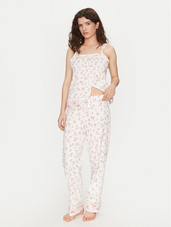 Пижама обычного кроя ILN72408 Lauren Ralph Lauren, экрю 
Пижама обычного кроя ILN72408 Lauren Ralph Lauren, экрю