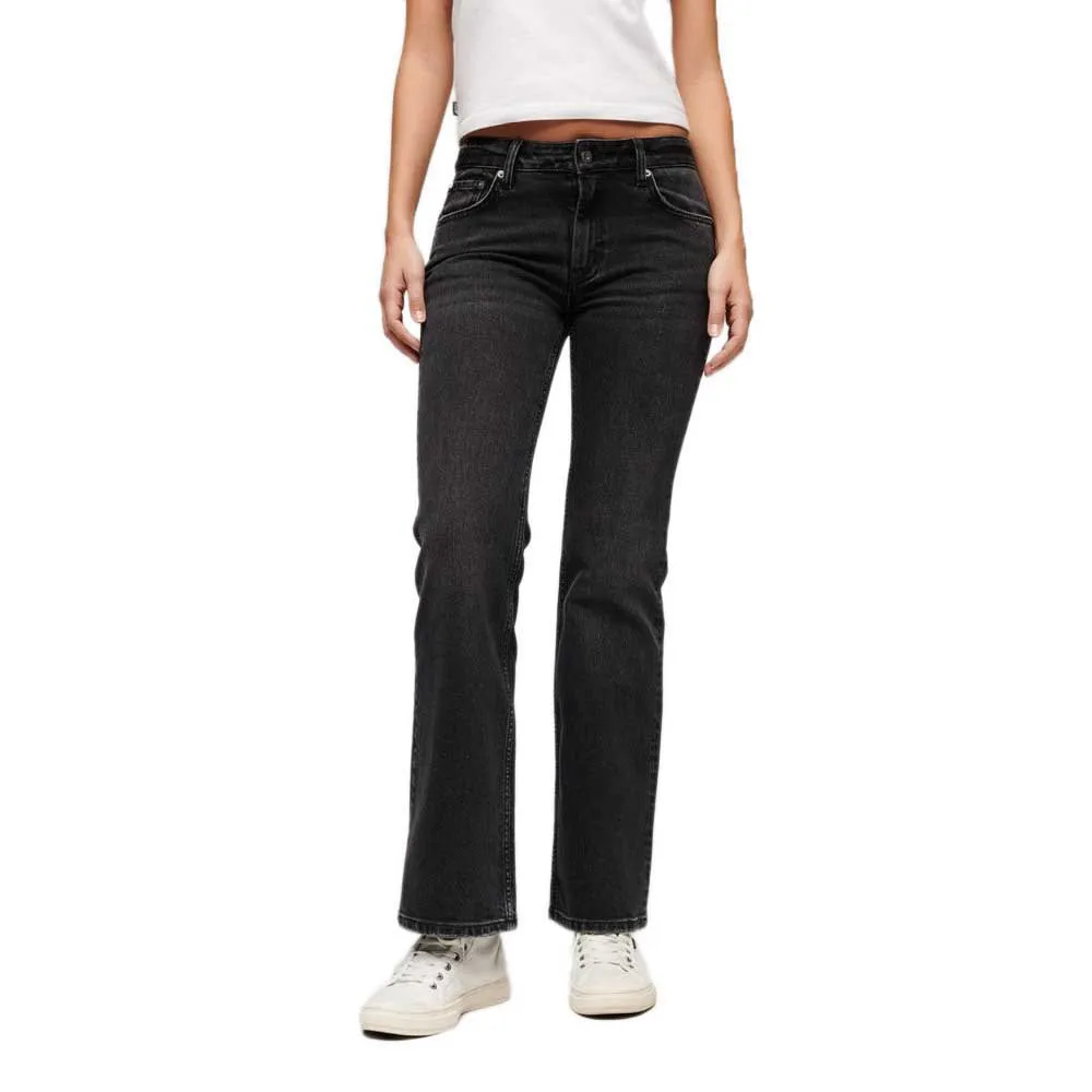 Джинсы Superdry Vintage Mid Rise Bootcut, черный
Джинсы Superdry Vintage Mid Rise Bootcut, черный