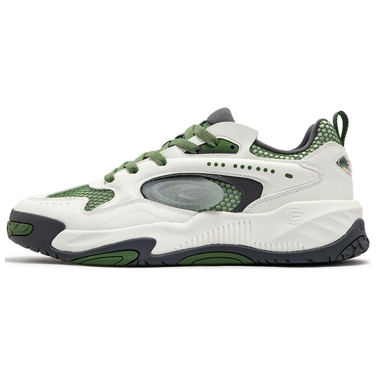 361° Кроссовки для скейтбординга Jincheng Anti Slip, износостойкие, низкие, мужские, белые, зеленые
361° Кроссовки для скейтбординга Jincheng Anti Slip, износостойкие, низкие, мужские, белые, зеленые