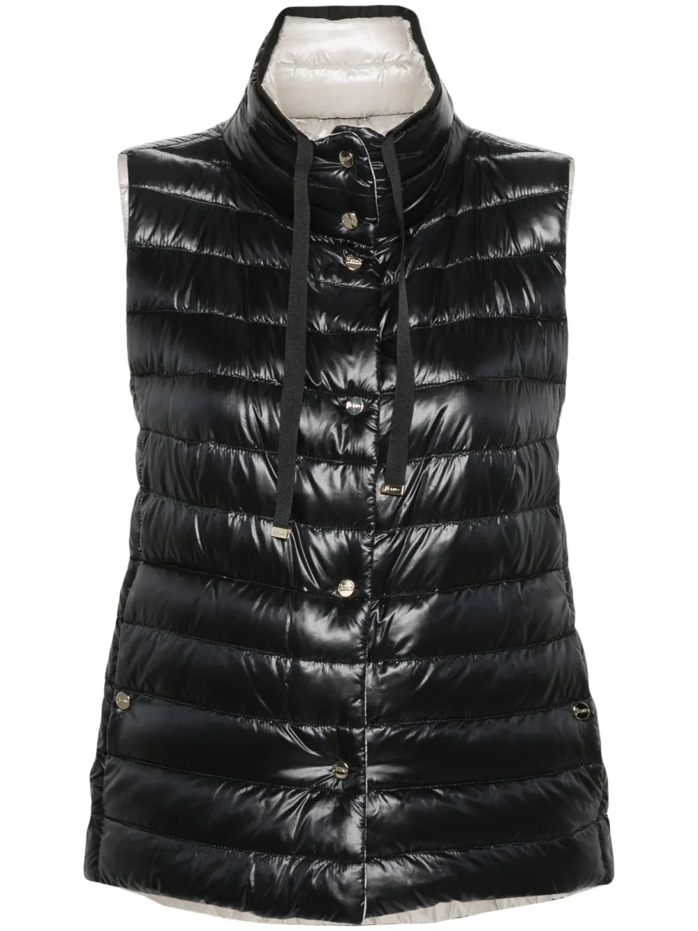 Дутый жилет Herno, черный
Дутый жилет Herno, черный