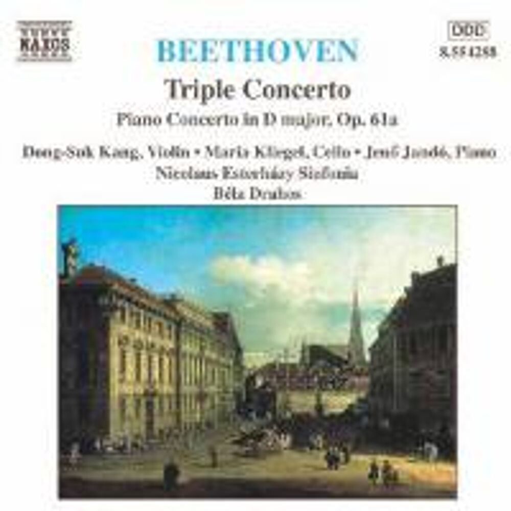 Диск CD Beethoven: Triple Concerto / Piano Concerto in D Major - Ludwig van Beethoven, Dong-Suk Kang, Maria Kliegel, Jenö Jandó, Bela Drahos, Nicolaus Esterházy Sinfonia
Диск CD Beethoven: Triple Concerto / Piano Concerto in D Major - Ludwig van Beethoven, Dong-Suk Kang, Maria Kliegel, Jenö Jandó, Bela Drahos, Nicolaus Esterházy Sinfonia