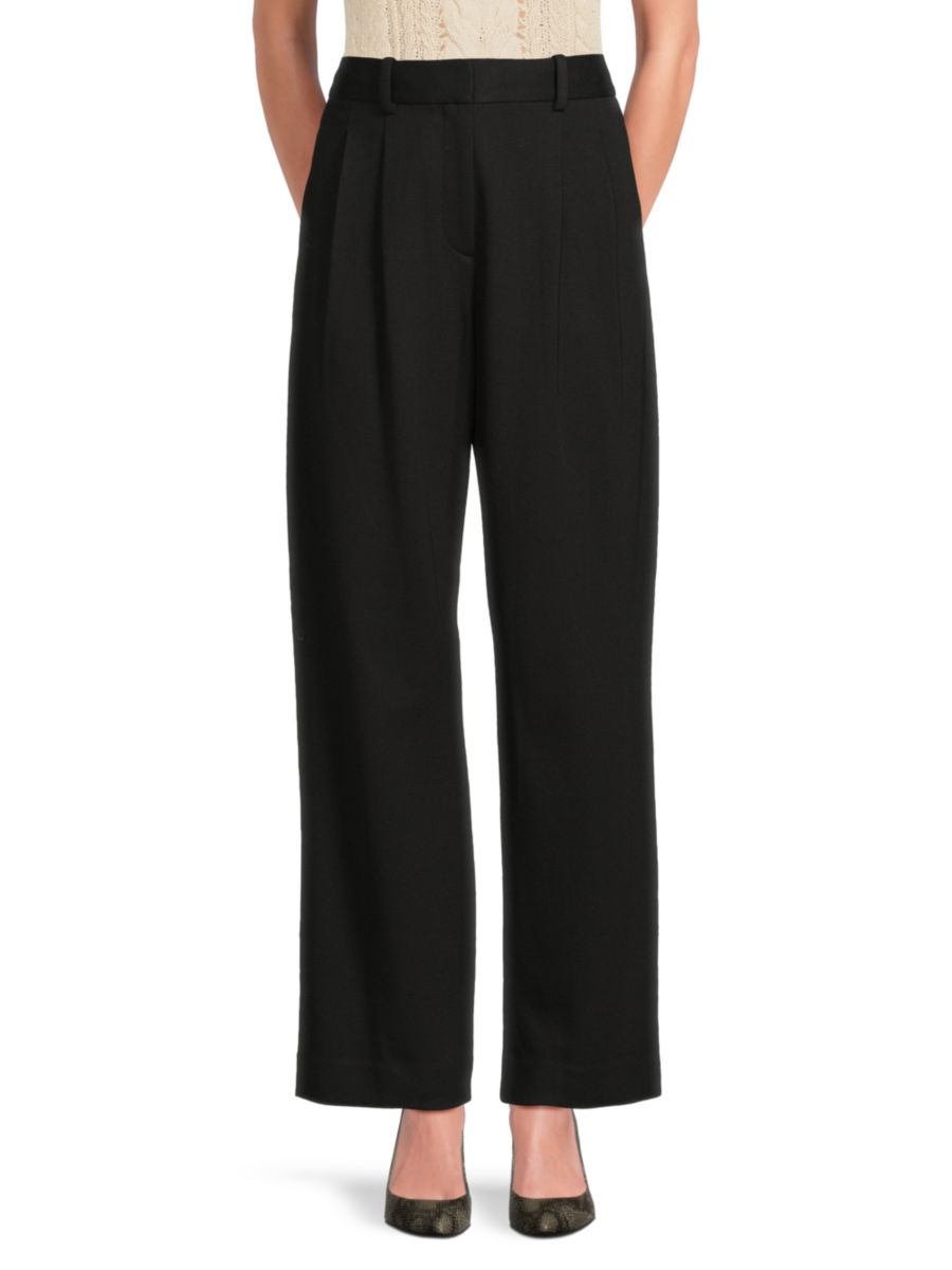 Плиссированные брюки Clover rag & bone, черный
Плиссированные брюки Clover rag & bone, черный