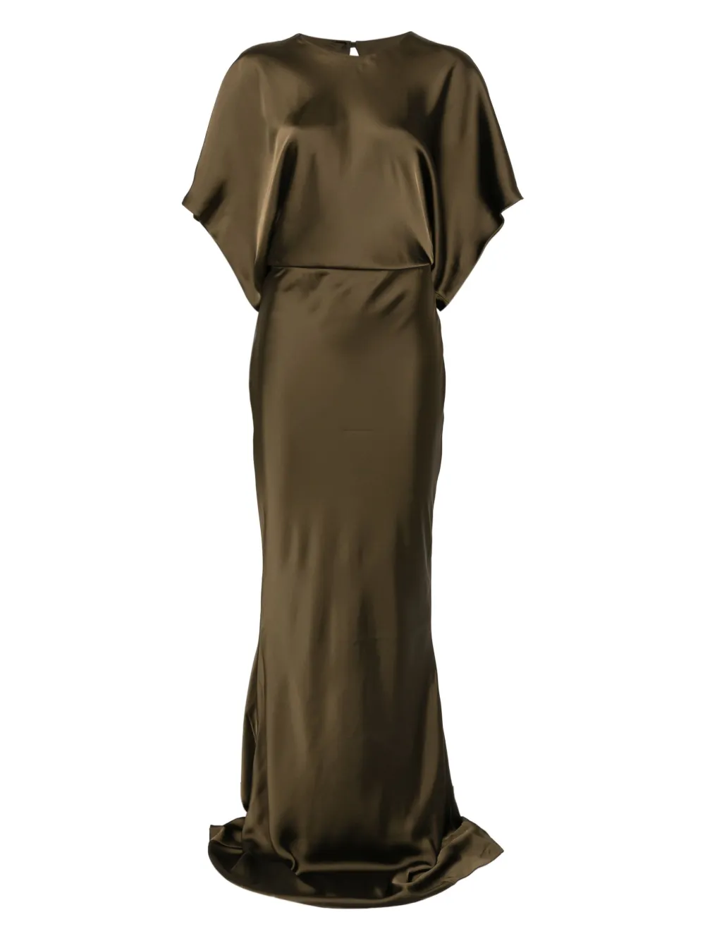 Платье с обратным вырезом "гольф" Norma Kamali, зеленый
Платье с обратным вырезом "гольф" Norma Kamali, зеленый