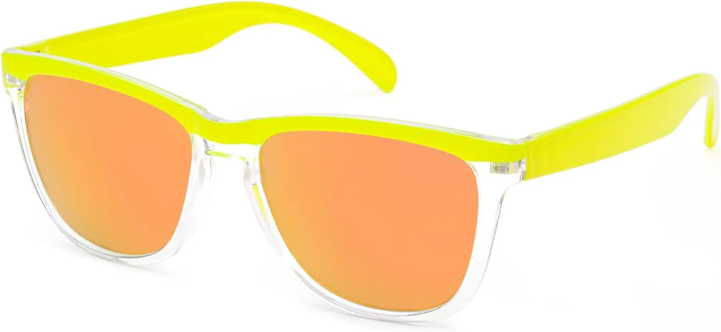 Женские солнцезащитные очки COLOSSEIN, классическая квадратная оправа, зеркальные линзы UV400, подходят для пляжа, отдыха и вождения, C39-yellow+yellow Lens
Женские солнцезащитные очки COLOSSEIN, классическая квадратная оправа, зеркальные линзы UV400, подходят для пляжа, отдыха и вождения, C39-yellow+yellow Lens