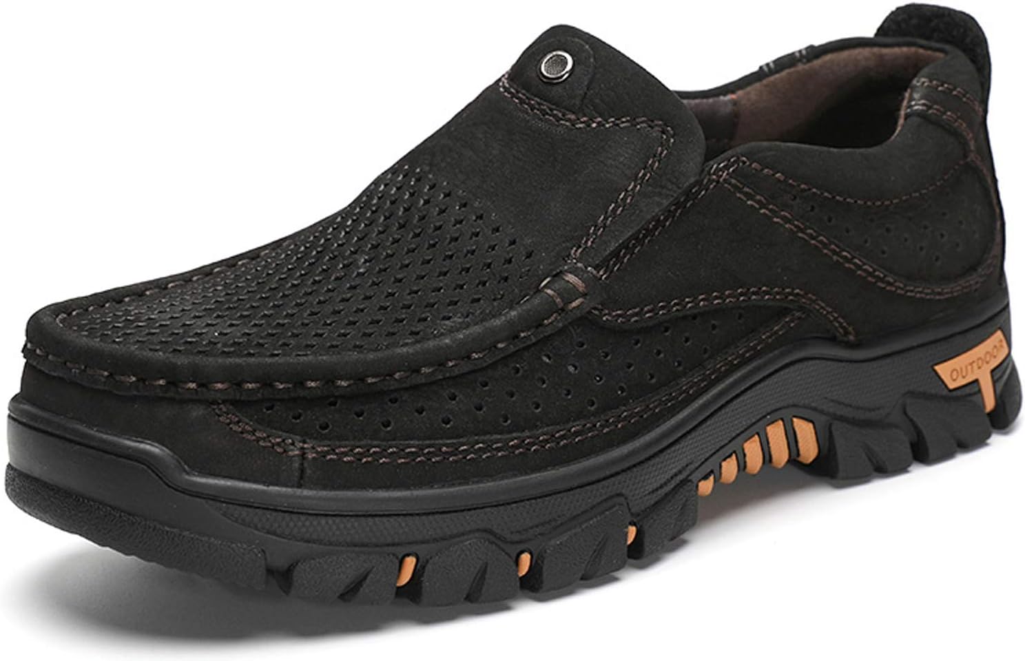 Мужские кожаные слипоны GOSPT, дышащие прогулочные кроссовки для активного отдыха, походов и кемпинга, черный
Мужские кожаные слипоны GOSPT, дышащие прогулочные кроссовки для активного отдыха, походов и кемпинга, черный