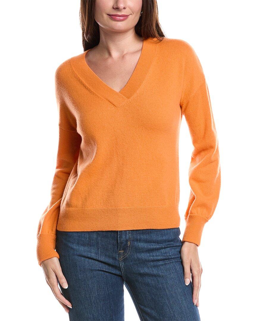 Форте Кашемир Свитер с V-образным вырезом и сборчатыми рукавами Forte Cashmere, оранжевый
Форте Кашемир Свитер с V-образным вырезом и сборчатыми рукавами Forte Cashmere, оранжевый