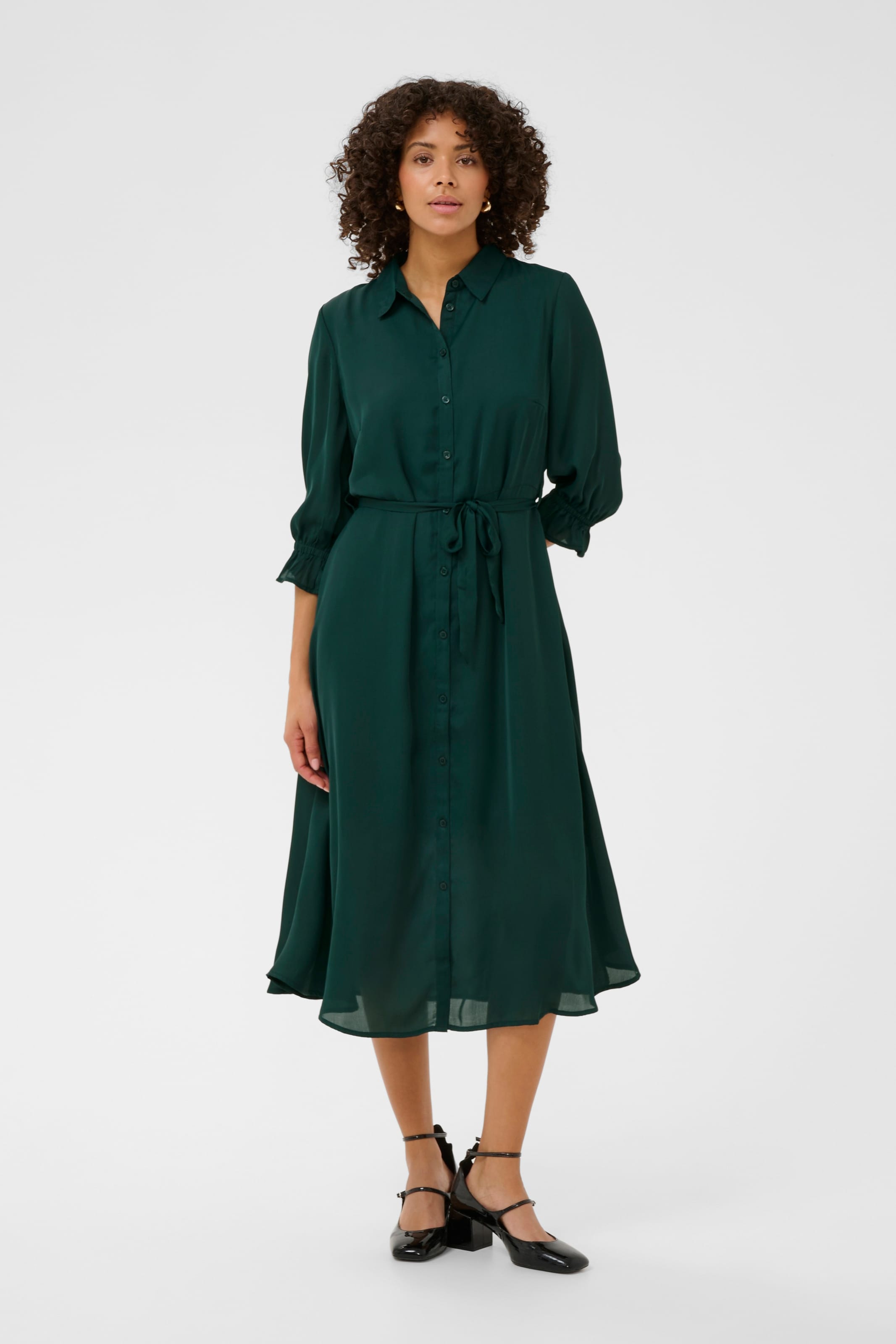 Kaffe Платье в темно-зеленом цвете
Kaffe Платье в темно-зеленом цвете