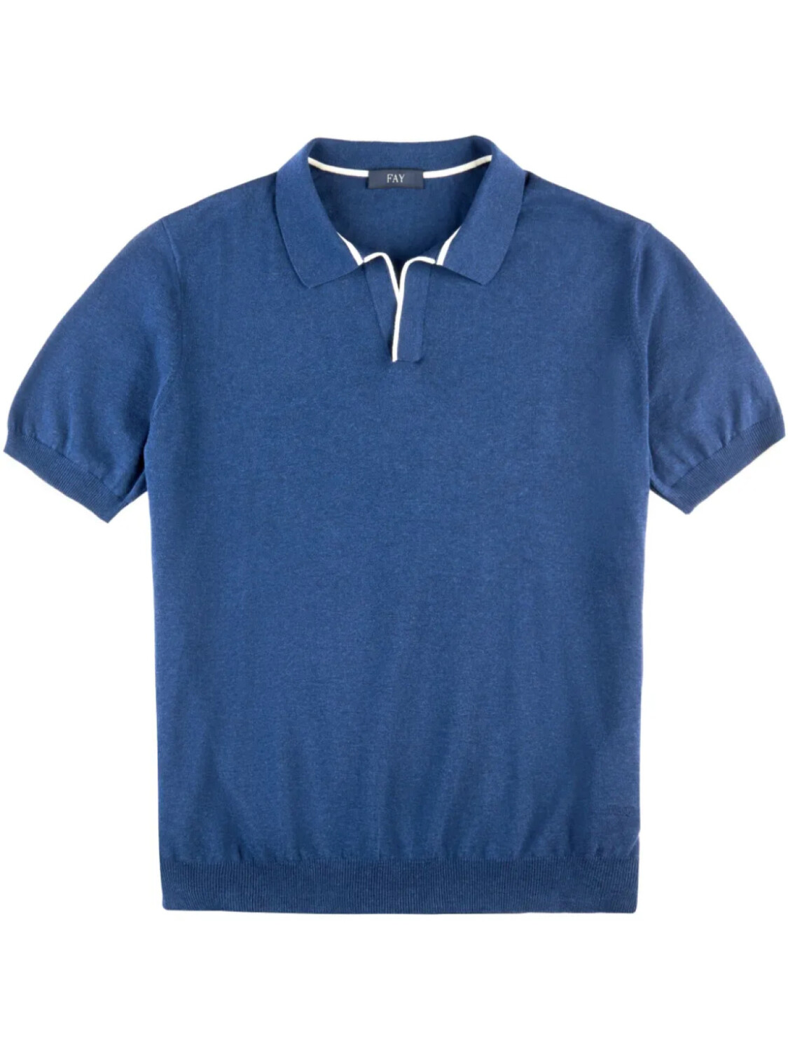 Рубашка поло с отделкой Fay, синий
Рубашка поло с отделкой Fay, синий