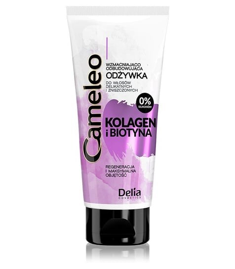 Укрепляющий и восстанавливающий кондиционер, 200 мл Delia Cosmetics, Cameleo Collagen and Biotin
Укрепляющий и восстанавливающий кондиционер, 200 мл Delia Cosmetics, Cameleo Collagen and Biotin