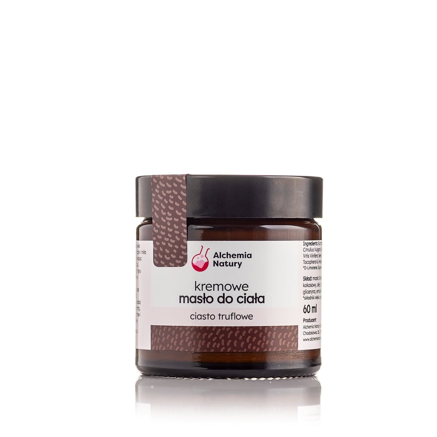 Кремовое масло для тела «Трюфельный торт» 60 мл Alchemia Natury
Кремовое масло для тела «Трюфельный торт» 60 мл Alchemia Natury