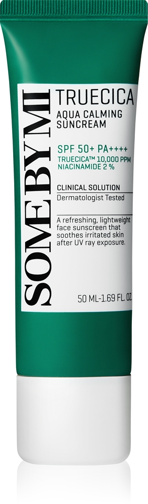 Truecica aqua calming suncream spf 50+ Some By Mi, 50 мл
Truecica aqua calming suncream spf 50+ Some By Mi, 50 мл