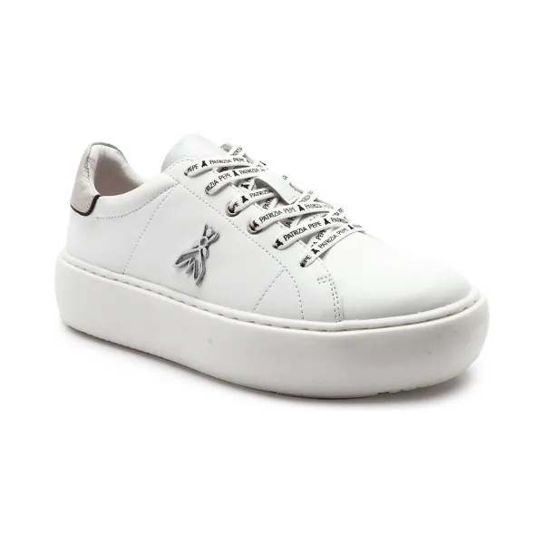 Кожаные кроссовки Patrizia Pepe, белый
Кожаные кроссовки Patrizia Pepe, белый