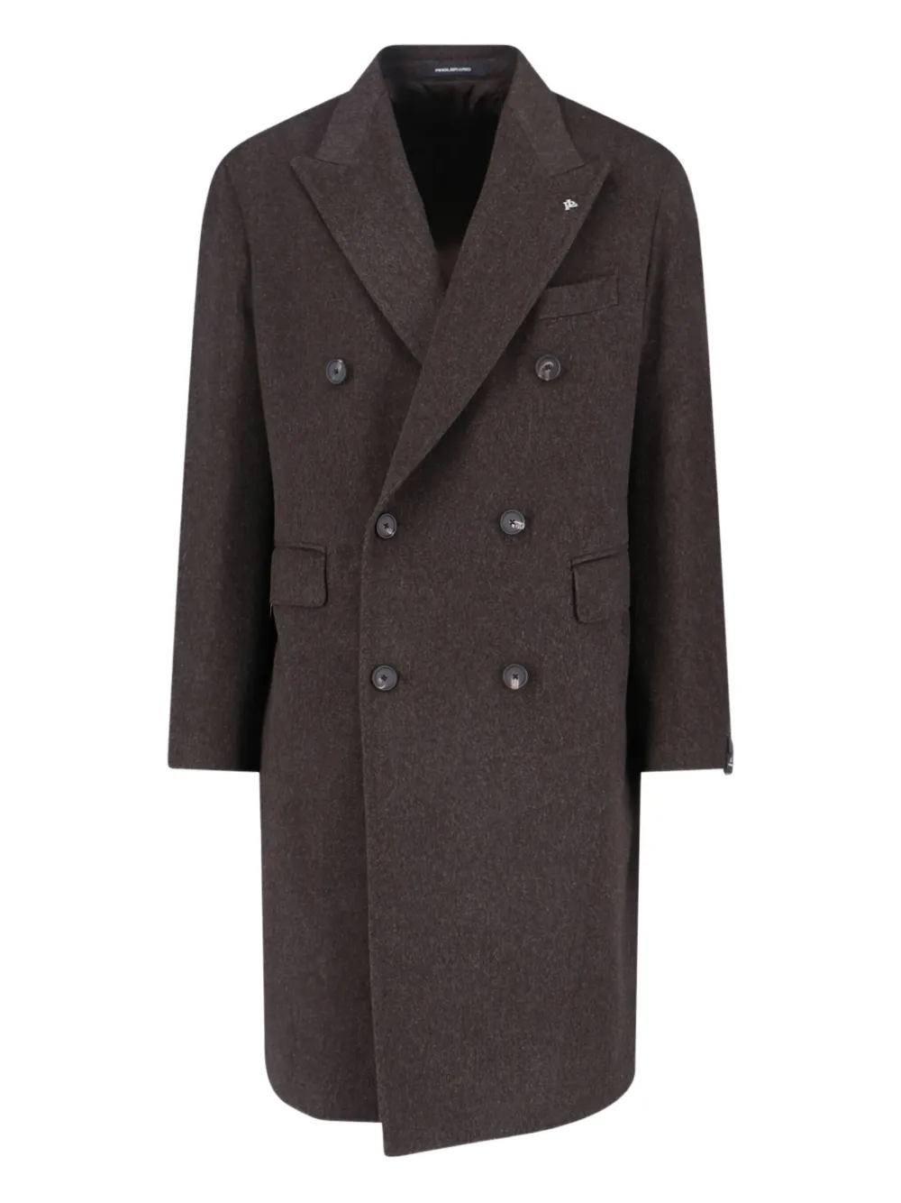 Двубортное пальто из шерсти Tagliatore, коричневый
Двубортное пальто из шерсти Tagliatore, коричневый