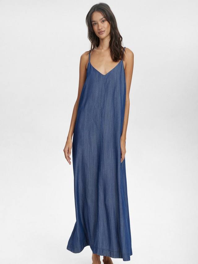 Платье макси Hermione с тонкими бретелями Numph, Dark Blue
Платье макси Hermione с тонкими бретелями Numph, Dark Blue