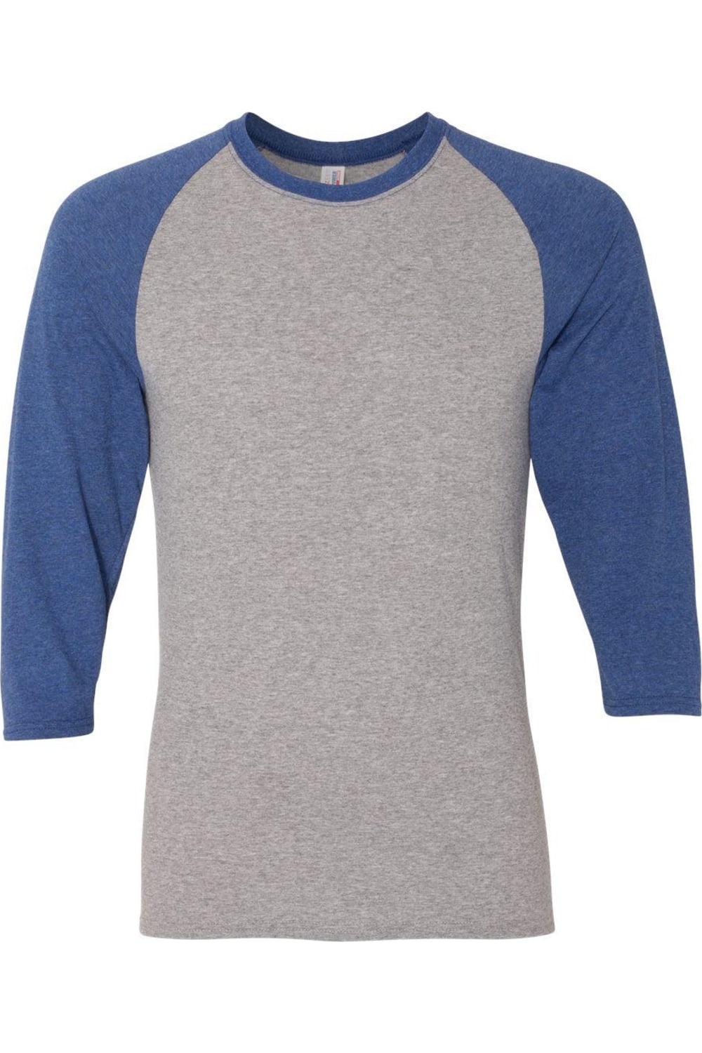 Бейсбольная футболка JERZEES Triblend с рукавами реглан и тремя четвертями, цвет oxford/ true blue heather
Бейсбольная футболка JERZEES Triblend с рукавами реглан и тремя четвертями, цвет oxford/ true blue heather