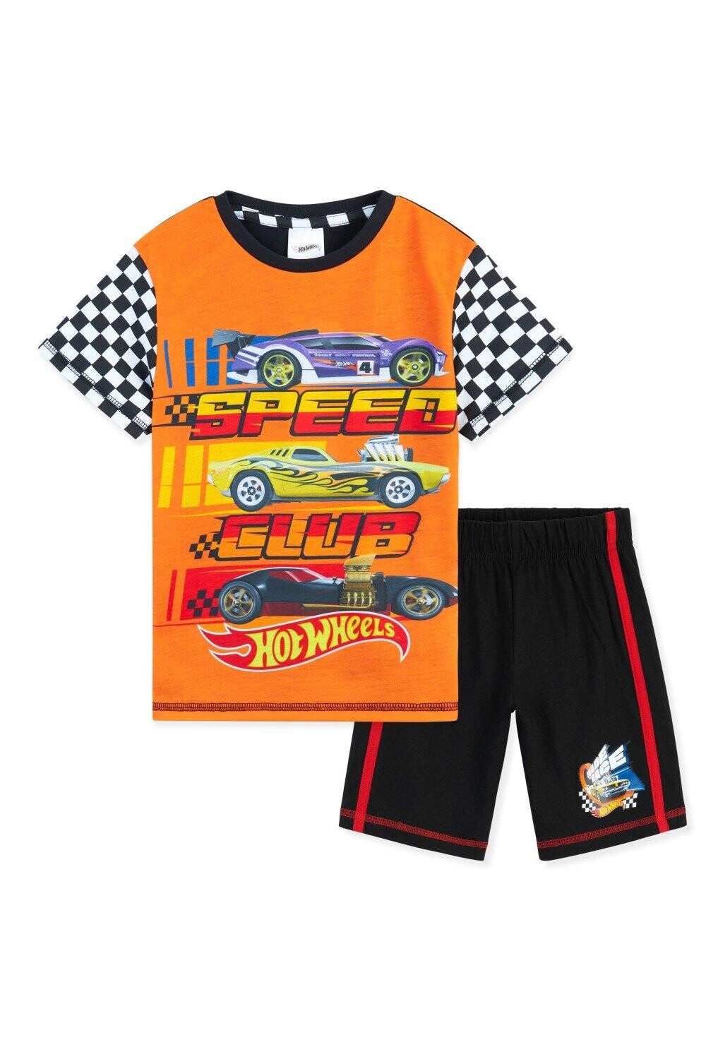 Летний пижамный комплект с короткими рукавами Hot Wheels, мультиколор
Летний пижамный комплект с короткими рукавами Hot Wheels, мультиколор